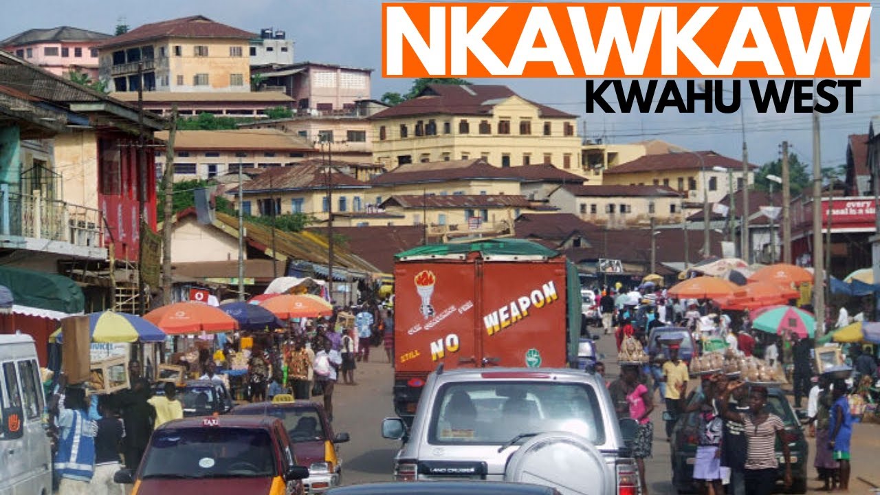 Full Video: NKAWKAW Town New Year Walk Tour.
