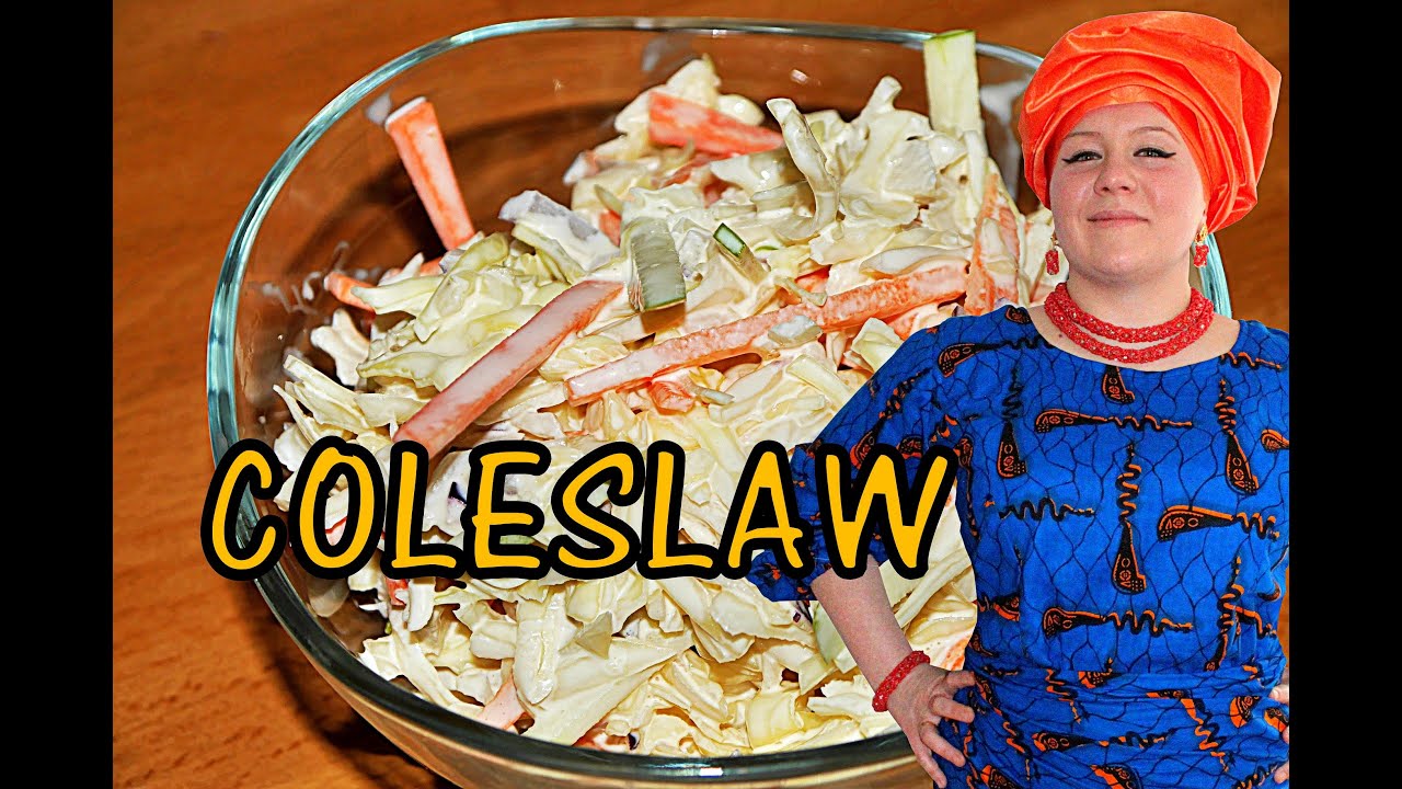 Oyinbo Cooking: Coleslaw Salad! The Perfect Match for a Rice&Chicken!
