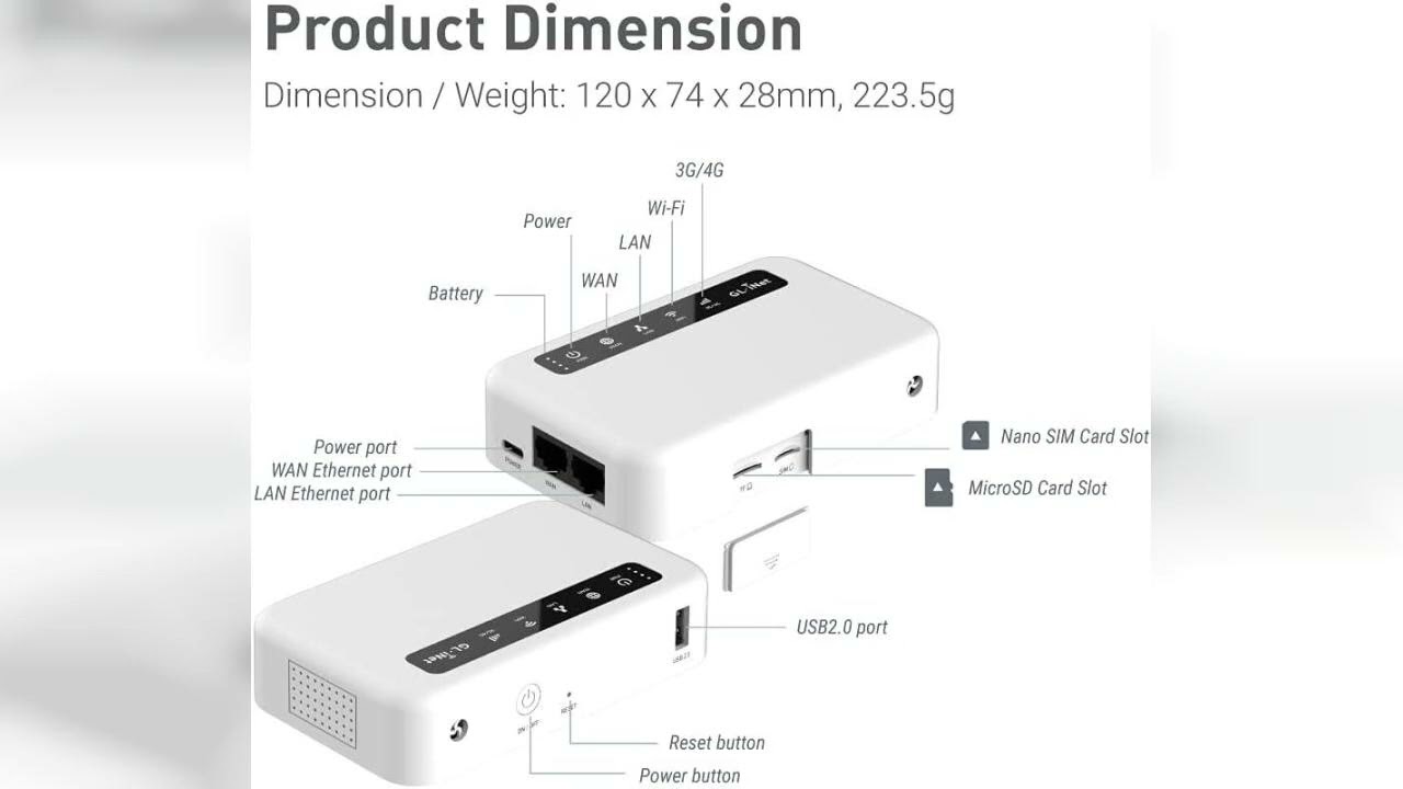 Recenzja: GL.iNet GL-XE300 (Puli) 4GLTE Mobile Smart VPN router | przenośny bezprzewodowy hotspo...