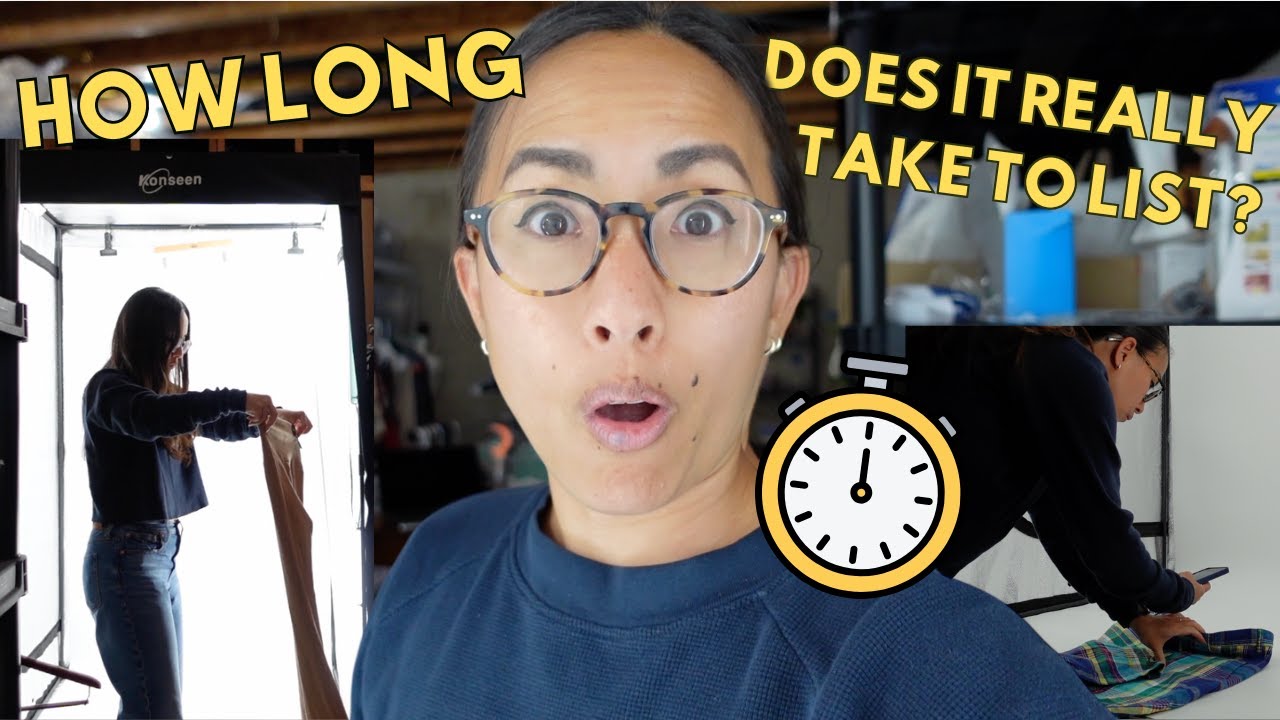 Guess How Long it Took Me to List My 22 Piece Plato's Closet Haul...Part-Time Reseller Vlog