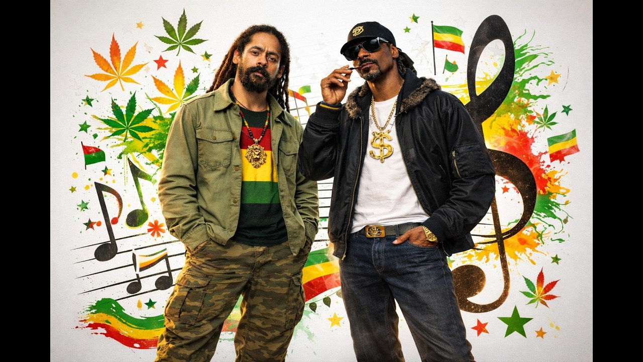 ISLAND KINGS |  SNOOP DOGG × DAMIAN MARLEY (LYRICS VIDEO)
