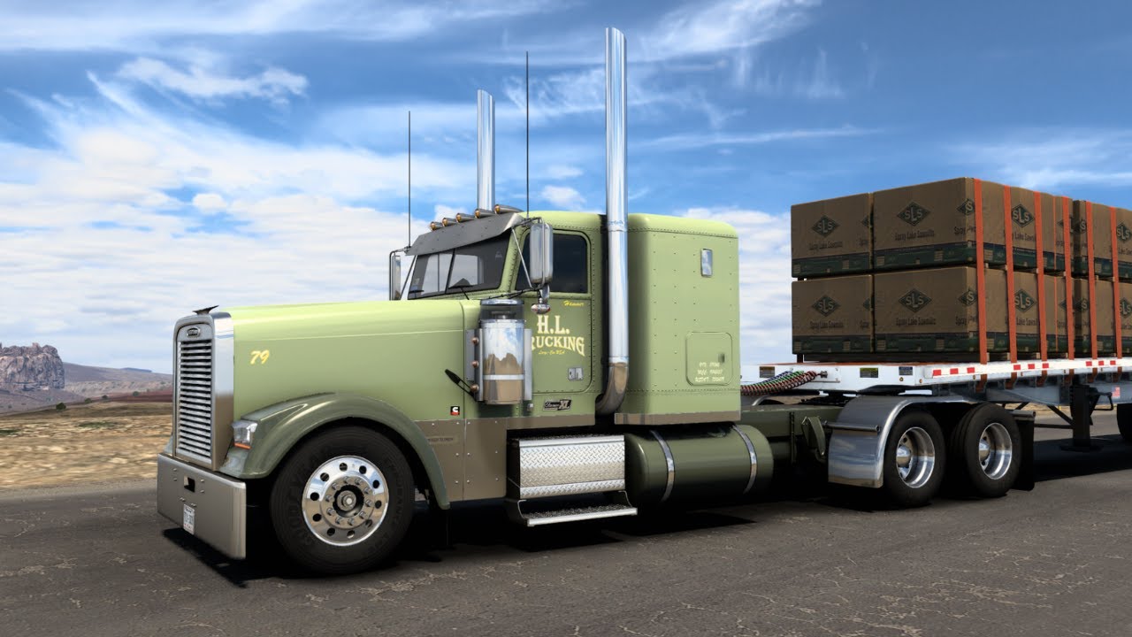 Freightliner Flat Top Classic XL - (Cummins N14 Power) - American Truck Simulator