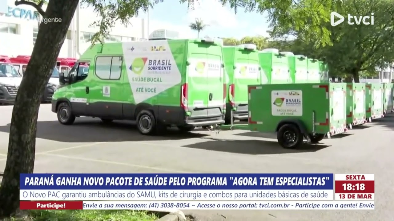 PARANÁ GANHA NOVO PACOTE DE SAÚDE PELO PROGRAMA 