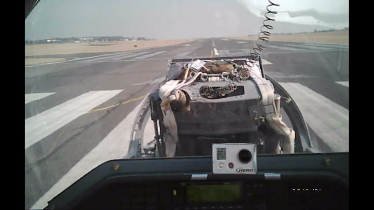 L-39 aerobatics flight from cockpit