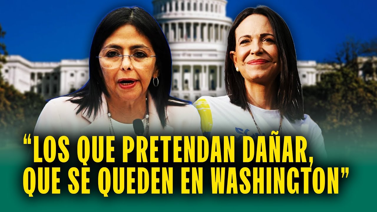 Delcy Rodríguez manda fuerte mensaje a María Corina: Fuerzas Armadas le juran lealtad