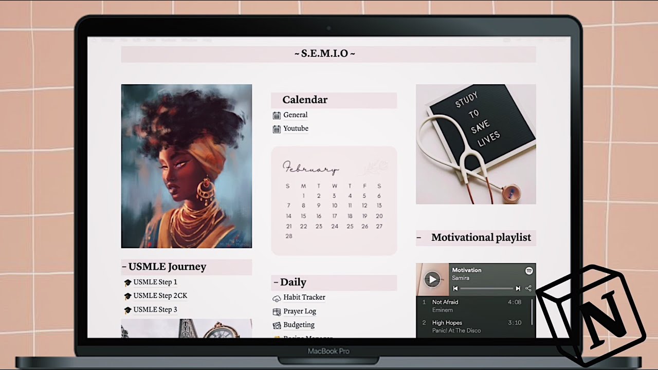 HOW I PLAN & ORGANIZE MY ENTIRE LIFE WITH NOTION (Tour + Free Aesthetic Template)