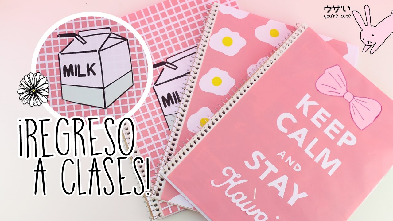 Decorar cuadernos Kawaii | REGRESO A CLASES | Akari Beauty
