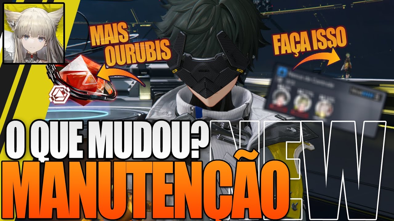 ARKNIGHTS ENDFIELD | ATUALIZAÇÃO DE EMERGÊNCIA DANDO MUITO OURUBIS + DICAS DE CONFIANÇA E WULING