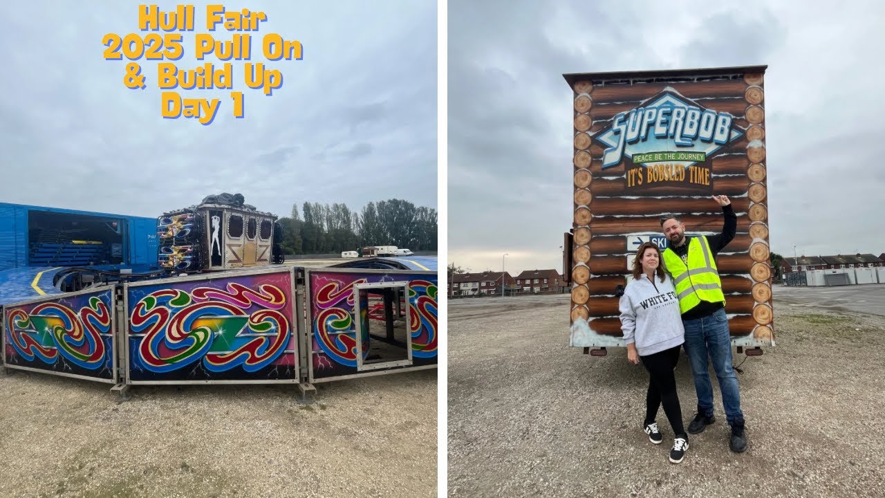 The Rides Have Landed! Hull Fair 2025 Pull-On Begins
