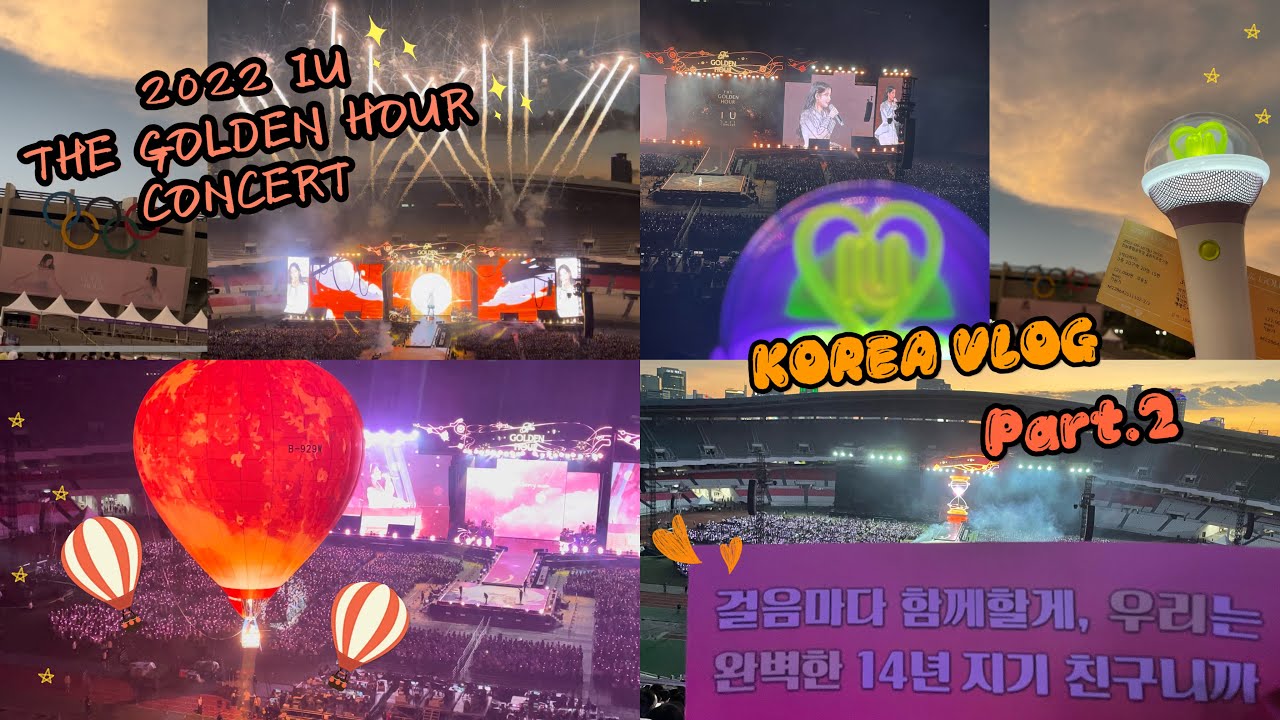 #45 IU THE GOLDEN HOUR CONCERT VLOG🌅🌅￼ ￼아이유 ￼참좋다💜💜 {KOREA VLOG PART.2}