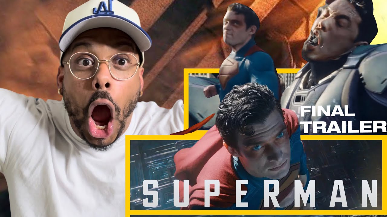 Superman Final Trailer Reaction | DCU | James Gunn | Tickets on Sale | DC Studios