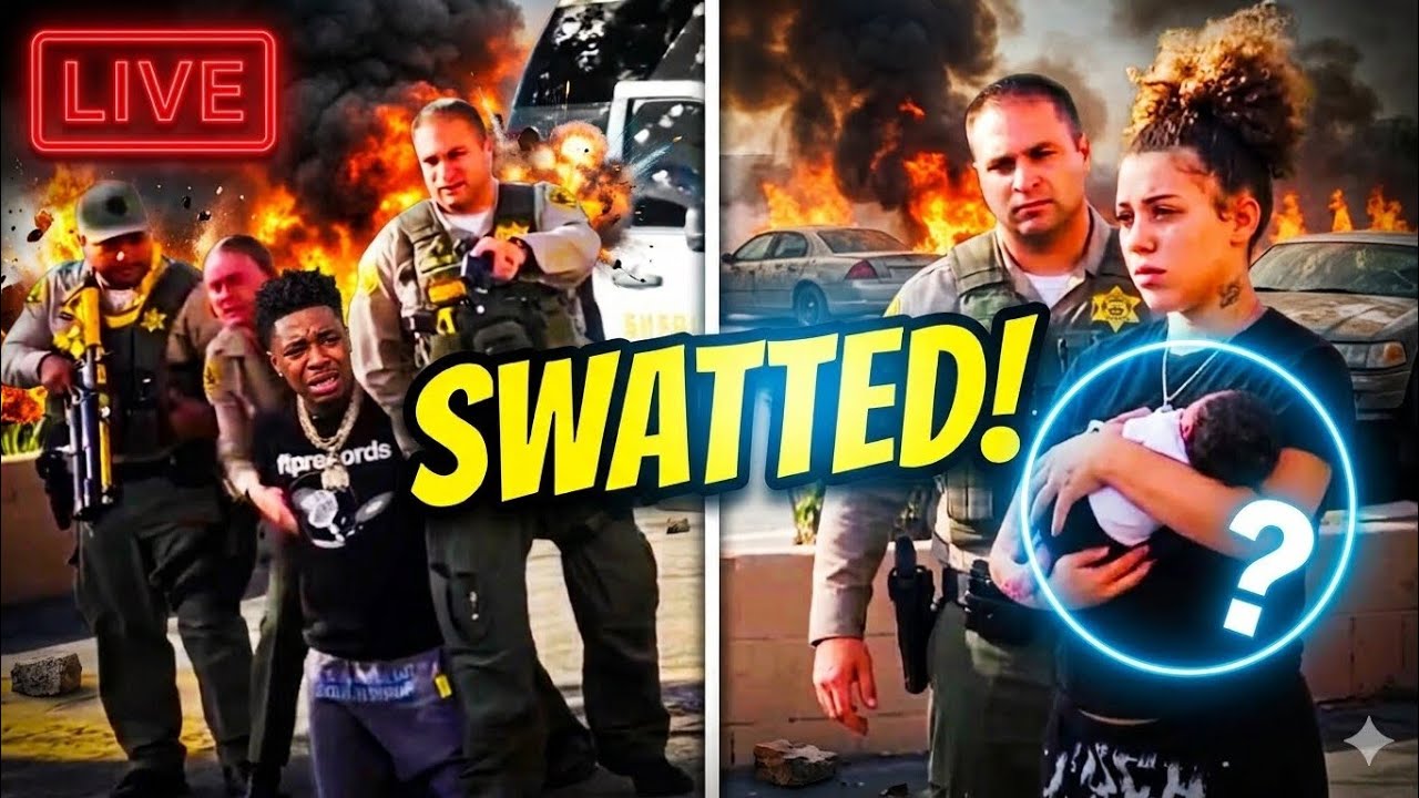 Blueface & Nevaeh SWATTED & ARRESTED Live At King Of Crabs! (Police Confrontation)