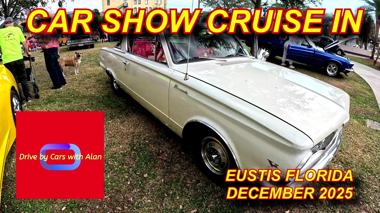 CAR SHOW CRUISE IN EUSTIS FLORIDA DECEMBER 2025