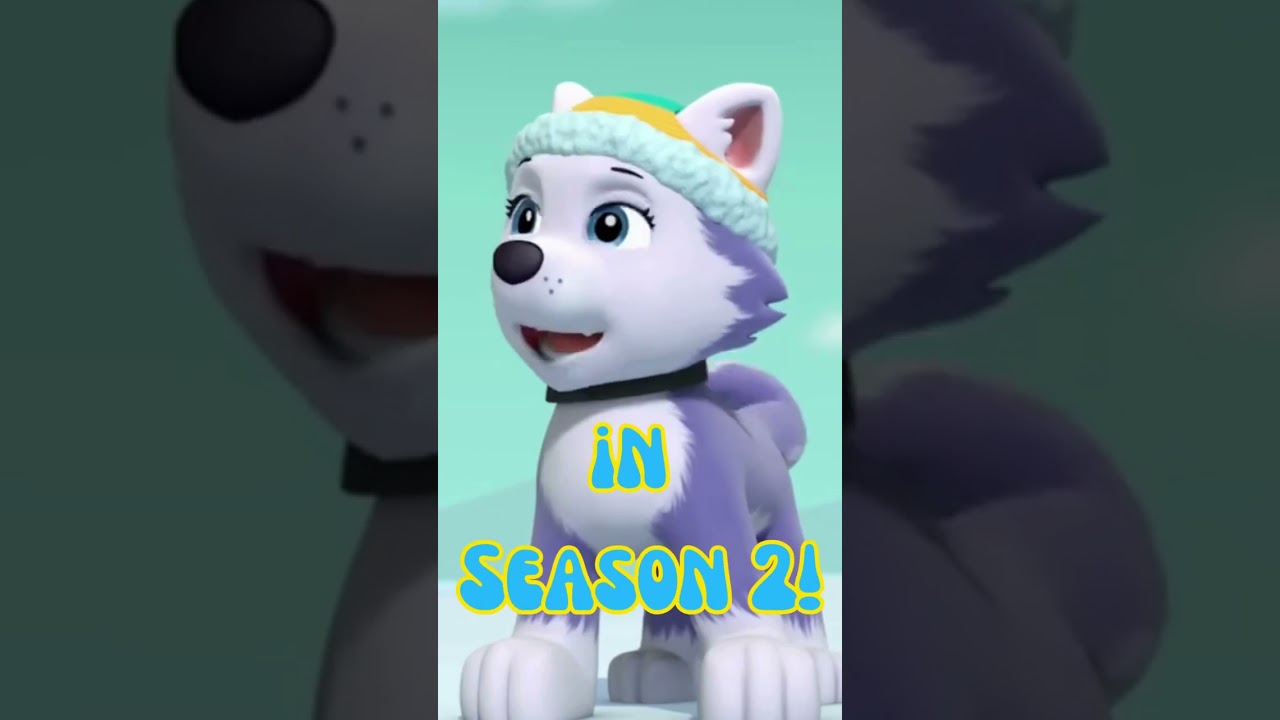 Has Everest's Voice Changed in the Last 10 Years? #shorts #pawpatrol