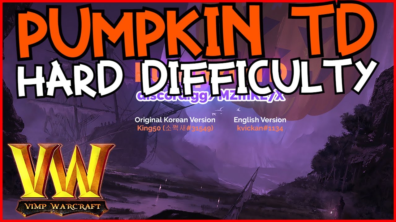 Pumpkin TD | Warcraft 3 | MY BEST RUN SO FAR