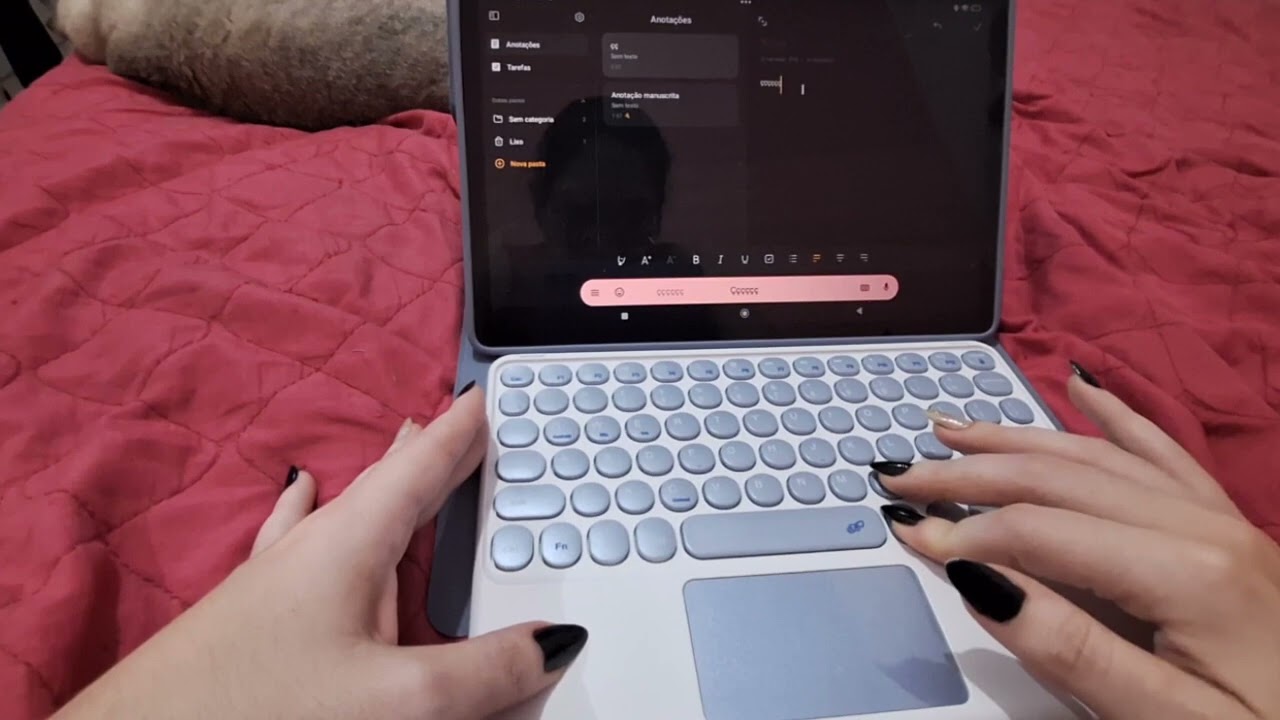 Configurando o teclado do tablet Android Redmi Pad SE