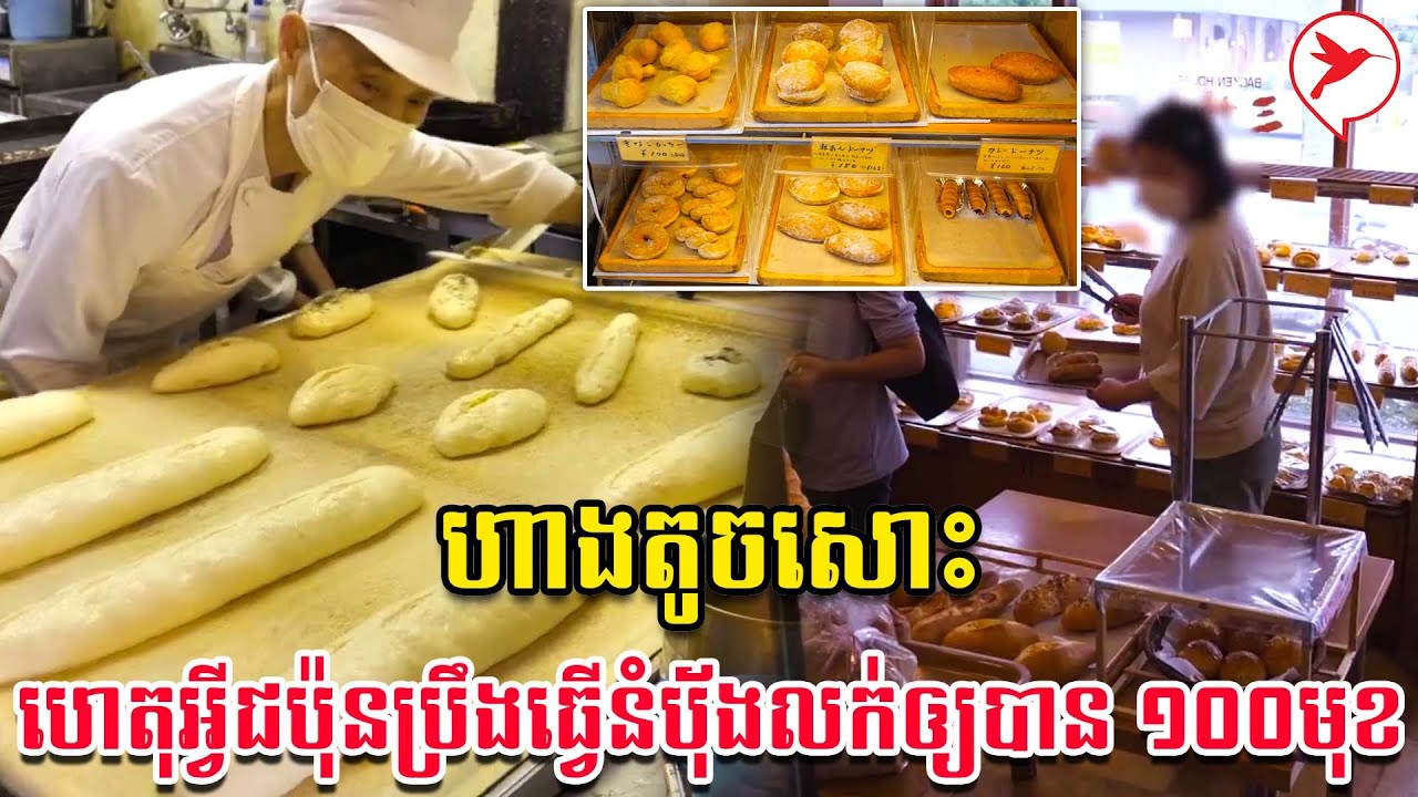 ហាងតូចសោះ ហេតុអ្វីជប៉ុនប្រឹងធ្វើនំប័ុងលក់ឲ្យបាន ១០០មុខ | កម្មវិធីកសិកម្ម