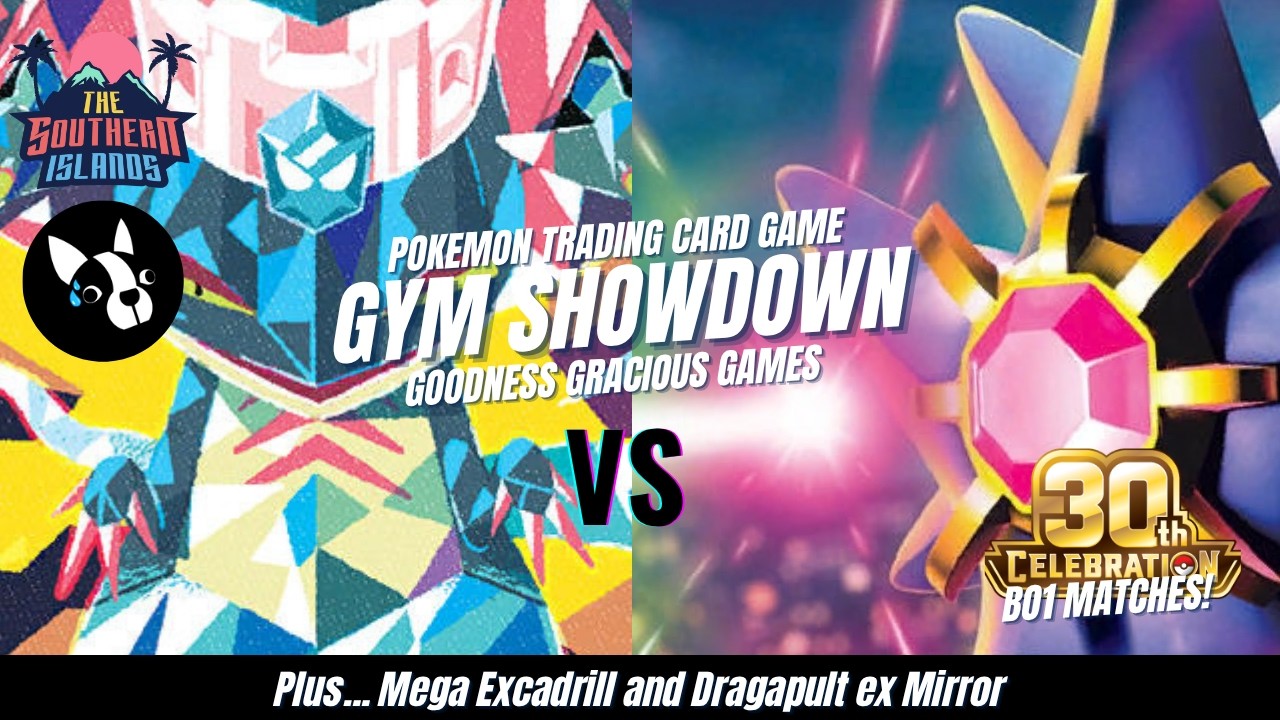 Brisbane Champ Is Here! Dragapult vs Mega Starmie, Mega Excadrill, & Mirror | Pok&eacute;mon TCG GYM Battle