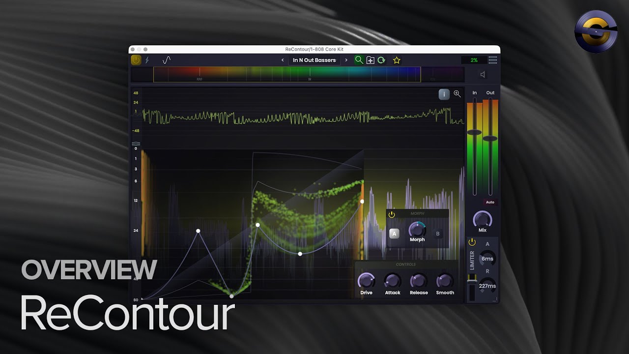 ReContour Overview | Waveshaper compressor hybrid | Stagecraft Software