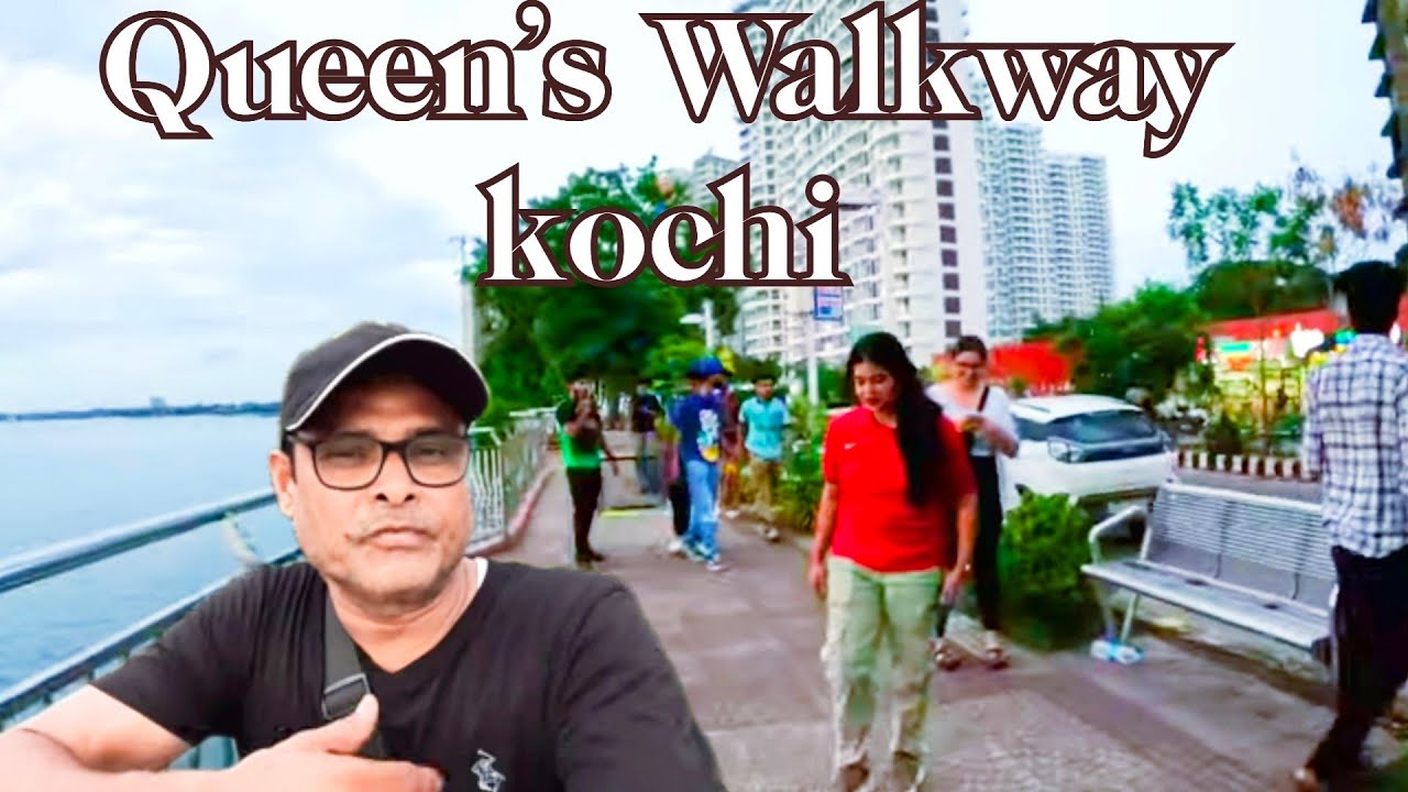Kochi Queen's Walkway Ernakulam Kerala|Queen's Bay kochi| Minicoy vlogger