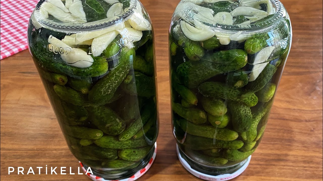 KORNİŞON TURŞU TARİFİ❗️TÜM PÜF NOKTALARIYLA ÇITIR ÇITIR KORNİŞON TURŞU YAPIMI😋