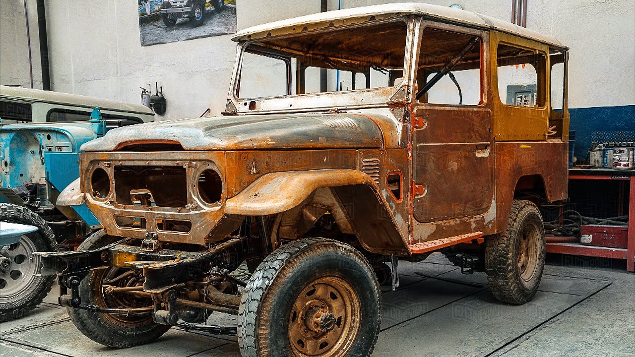 1984 Toyota Land Cruiser FJ43 1FZ 4.5L Restoration Project