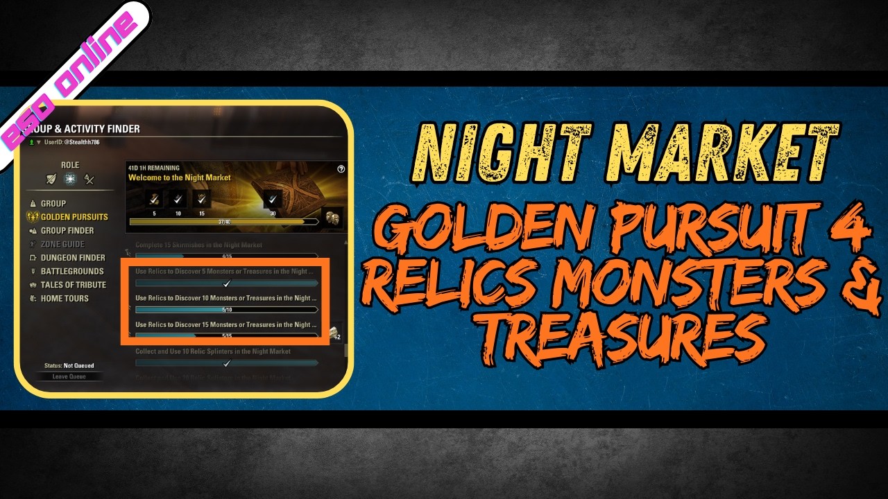 How to Use Relics to Discover Monsters & Treasure (Night Market Guide)