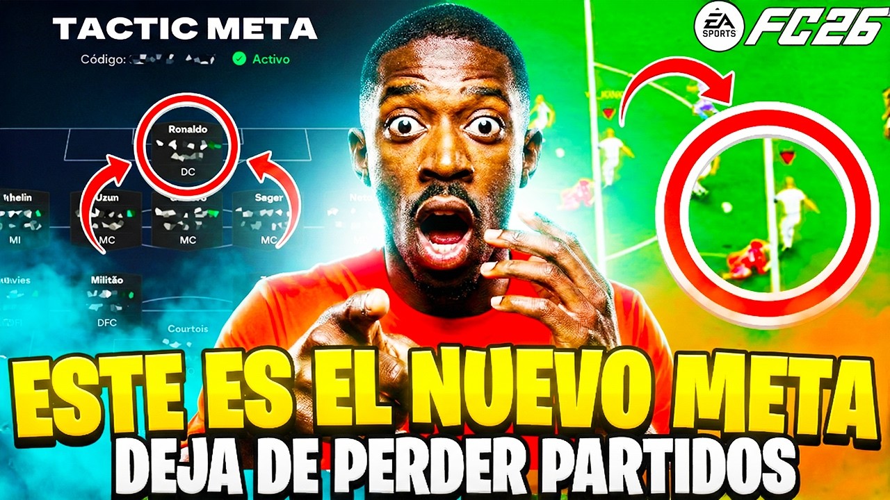 Las MEJORES T&Aacute;CTICAS 451 META en FC 26 | Formaci&oacute;n M&aacute;s CHETADA Despu&eacute;s Del Parche!