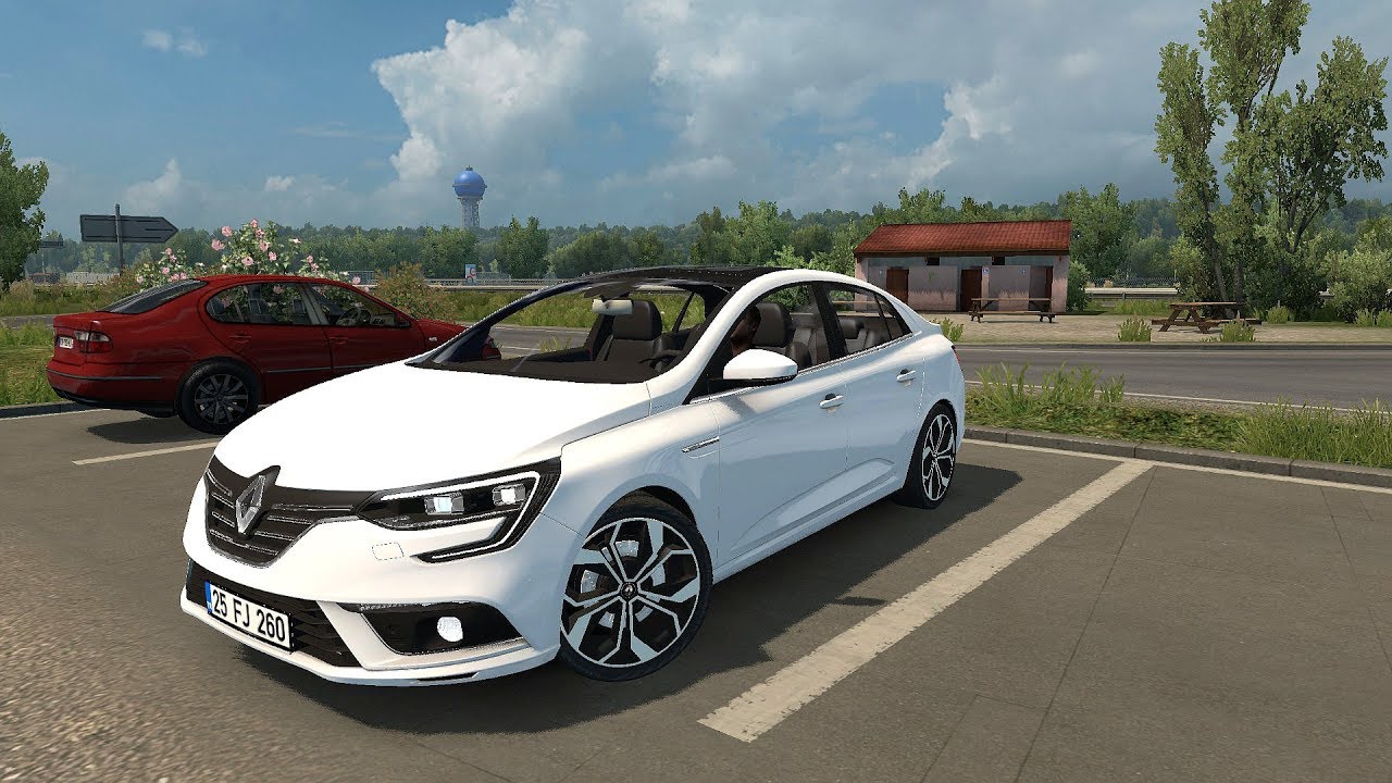 ETS2 - Renault Megane 4 - (Euro Truck Simulator 2)