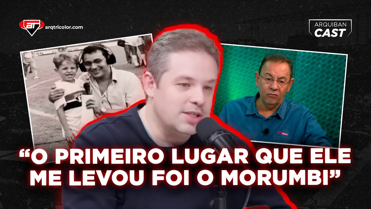 “Torço pelo São Paulo por INFLUÊNCIA do meu pai” Bruno Prado comenta relação com Flávio Prado