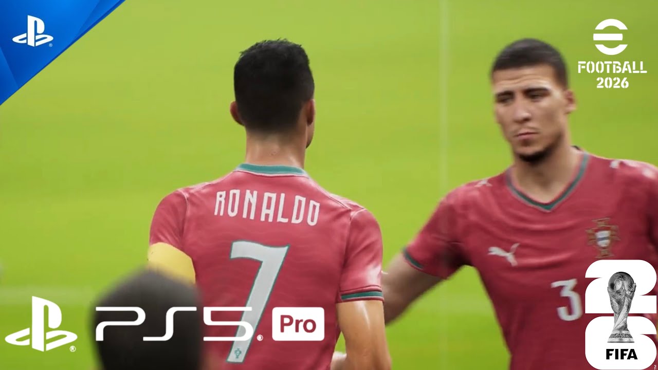 eFootball 2026 (PS5 PRO) 4K 60FPS | PORTUGAL VS ARGENTINA | World Cup Final - Update Gameplay