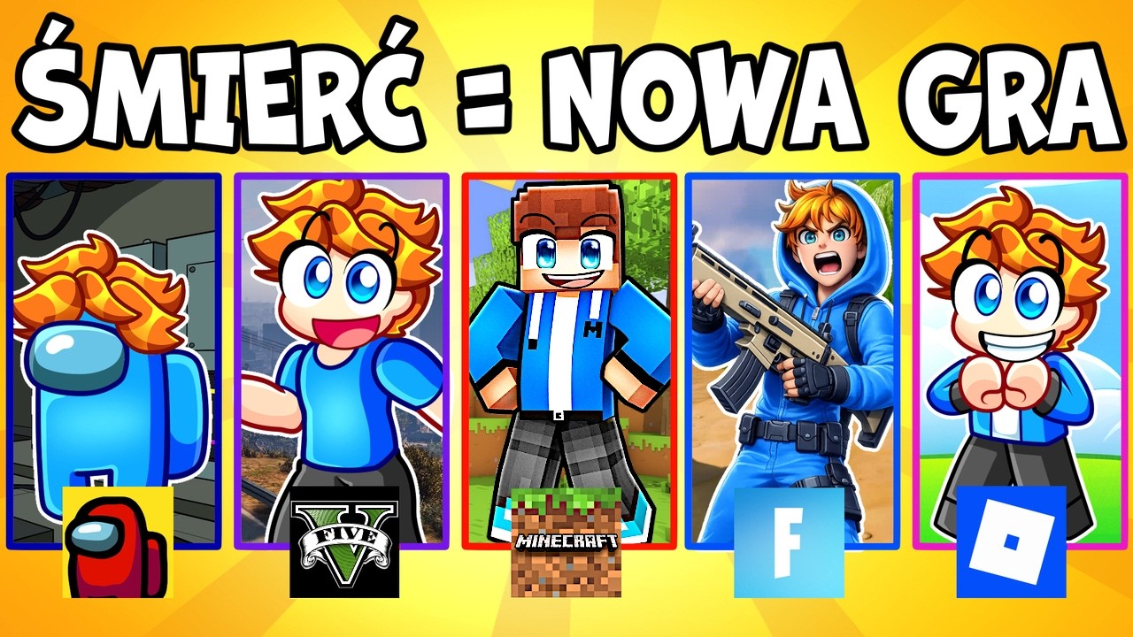ŚMIERĆ = NOWA GRA w Minecraft!