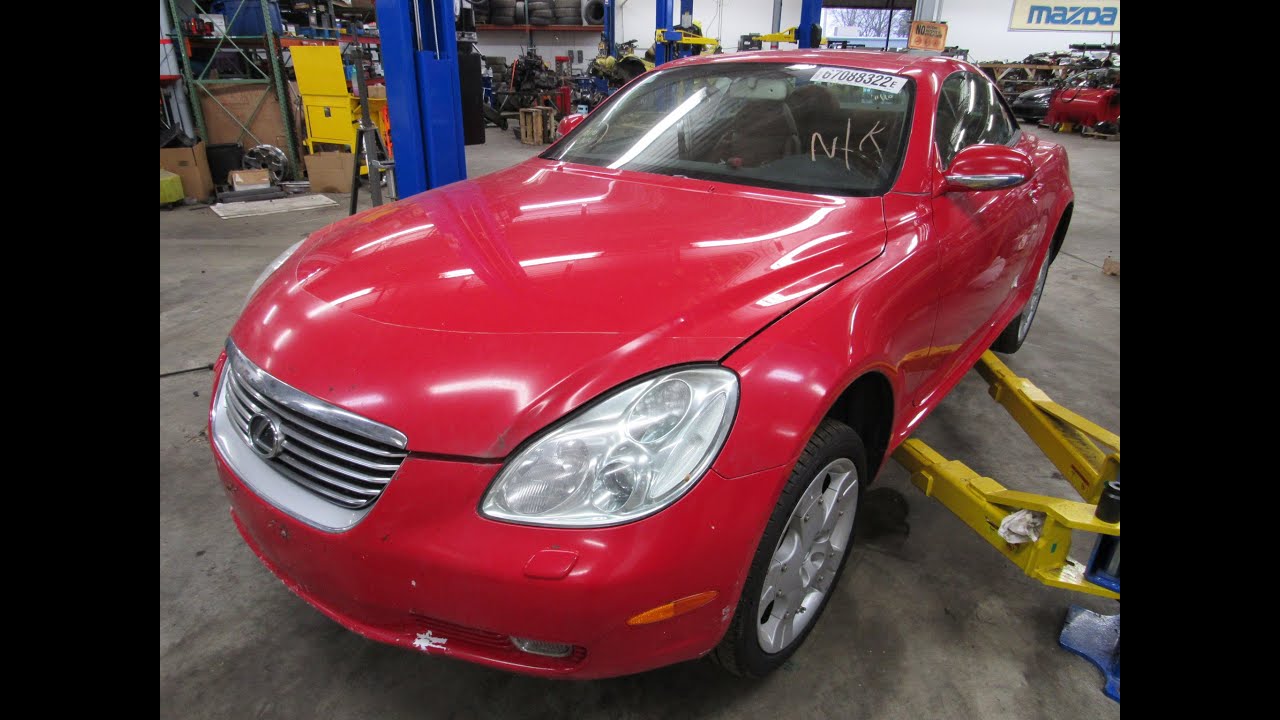 2004 Lexus SC430 61k #40058360 Start & Run Video