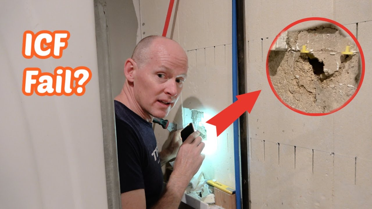 Couple Discovers Crumbling Foundation After Using ICF [Insulated Concrete Forms]