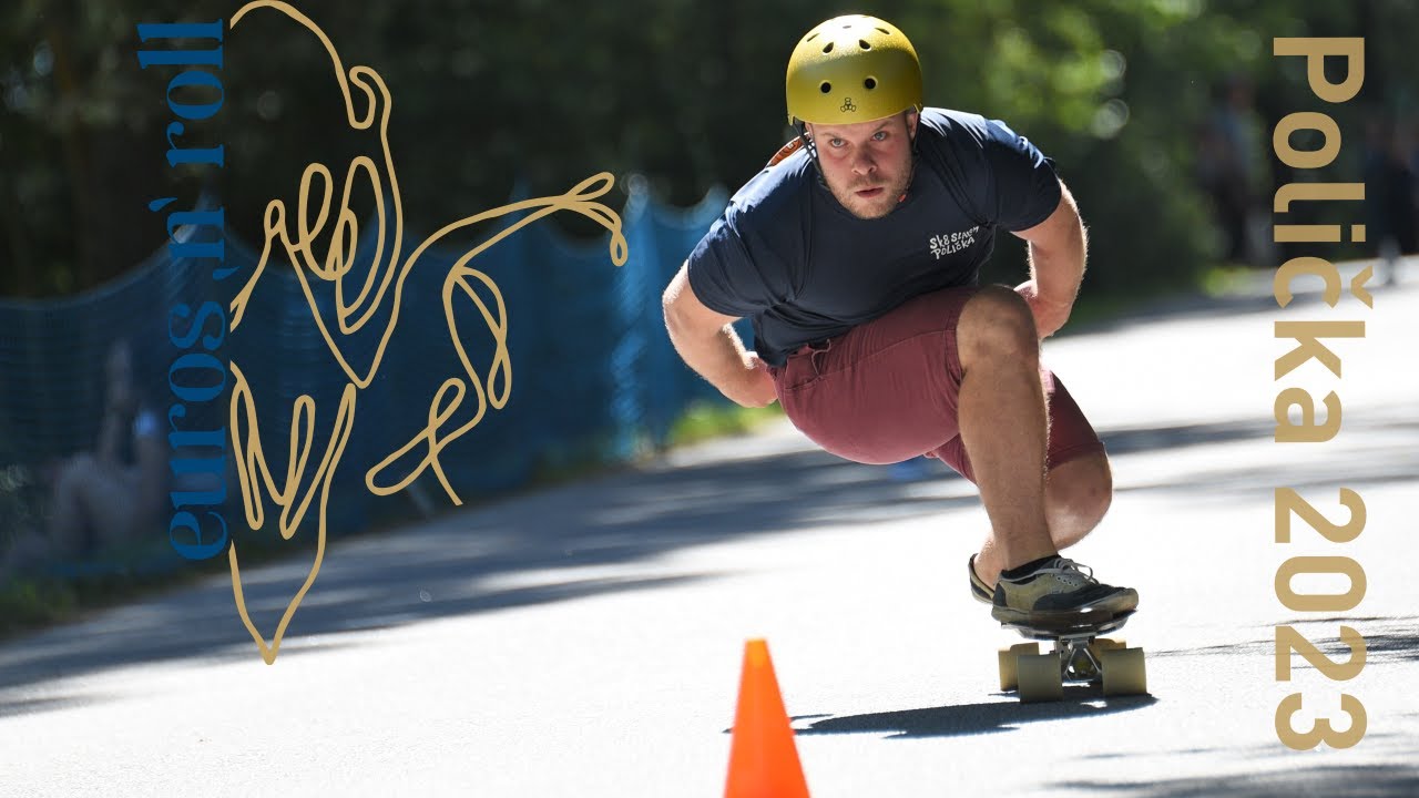 EUROPEAN CHAMPIONSHIP SKATEBOARD SLALOM - The best riders aftermovie | EUROS 'n' Roll Polička 2023