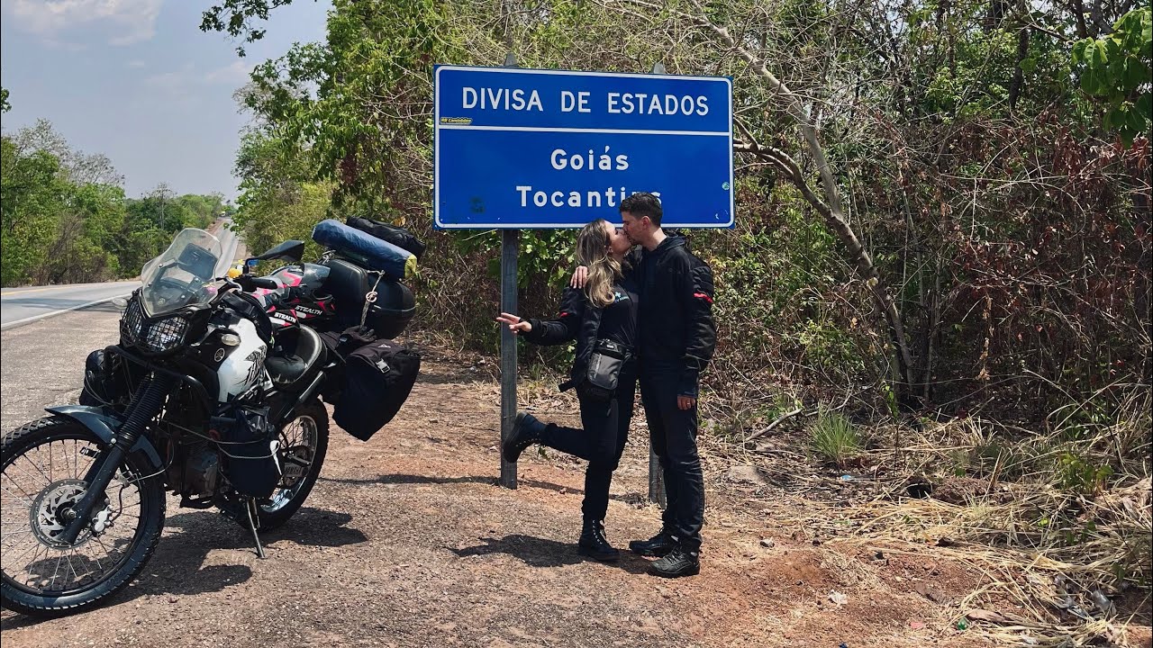 Viajamos quase 3mil quilômetros de moto 😱 Paraiso To - Aparecida Go ( VLOG ) | Parte 1  : Trip GL