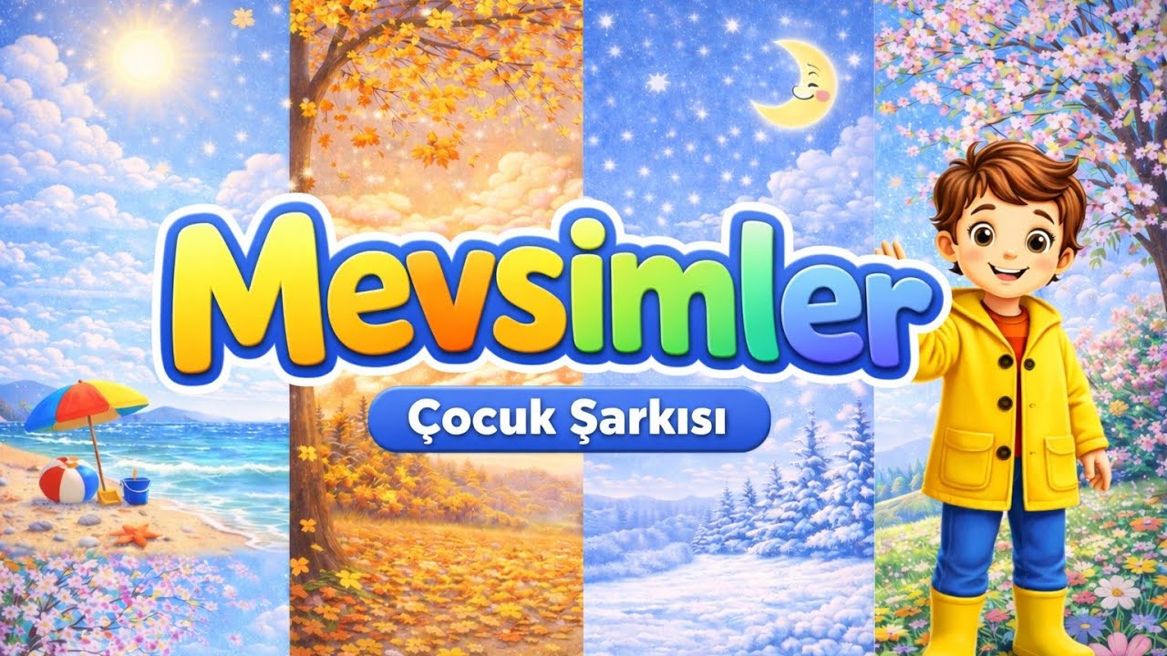Mevsimler Şarkısı|İlkbahar Yaz Sonbahar Kış  