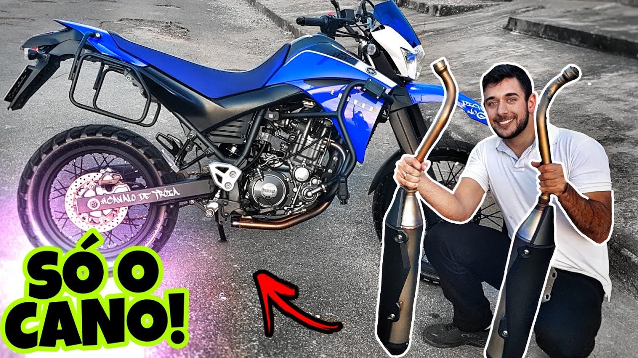 DEIXEI a MEIOTA SÓ o CANO! SÓ PIPOCO COM O ROBOZÃO (XT660) SERÁ QUE BERRA? ✊👊🔥