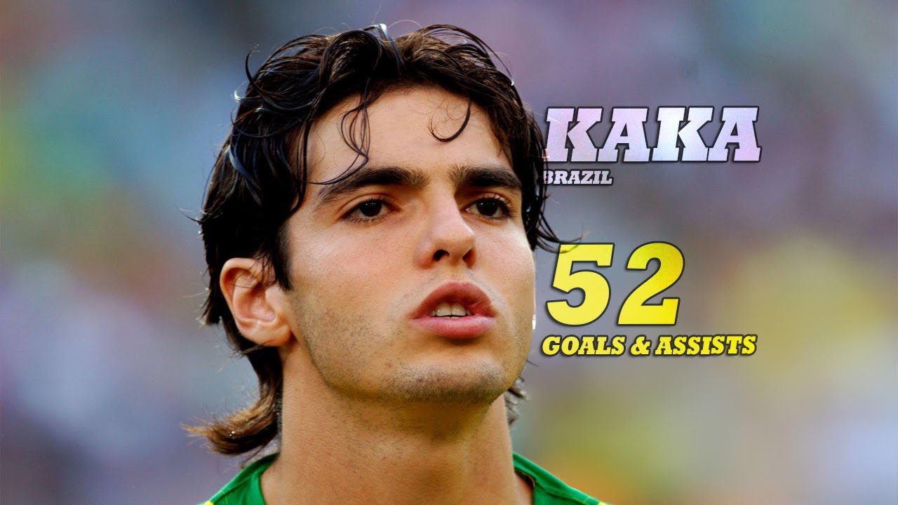 Kaka All 52 Goals and Assists for Brazil