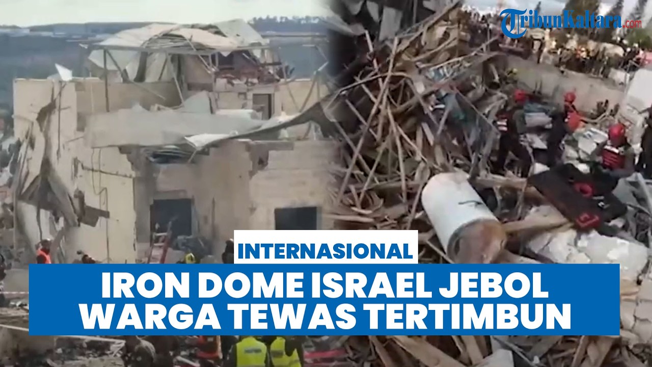 Iron Dome Tembus! Rudal Iran Hantam Beit Shemesh, Warga Israel Tewas saat Sembunyi di Bunker