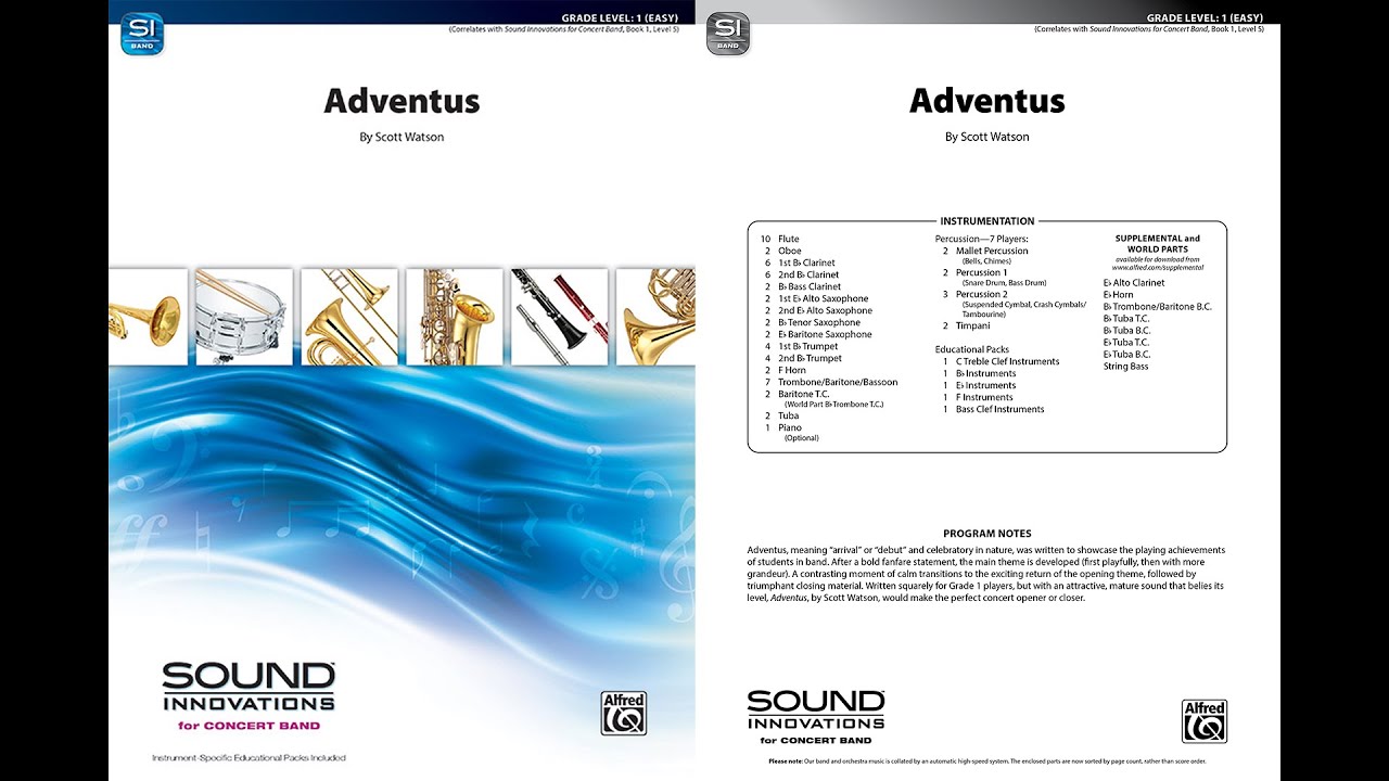 Adventus, by Scott Watson &ndash; Score & Sound