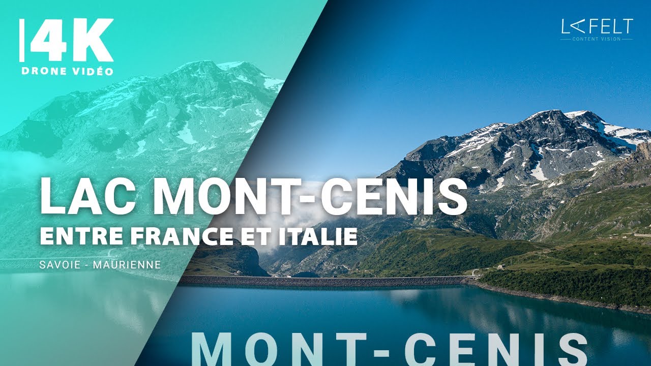 #Voyage en #Drone 4K au Lac de Mont-Cenis en Maurienne & Savoie | By Lafelt  #Vidéaste