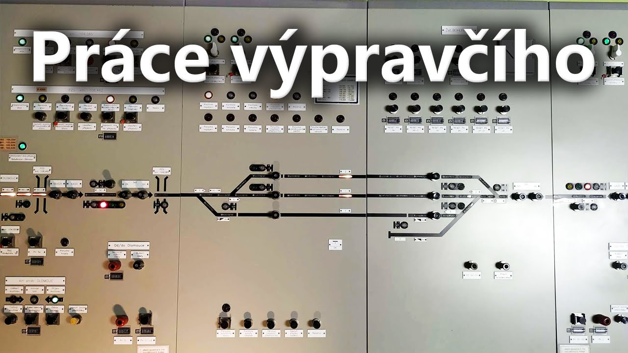 Práce výpravčího v Bohuňovicích!