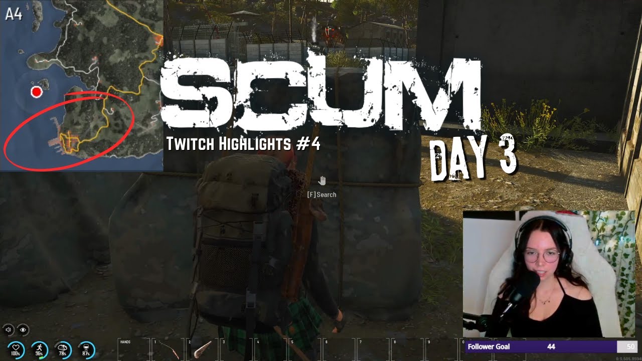 Naval Military Base in SCUM - Twitch Highlights #4