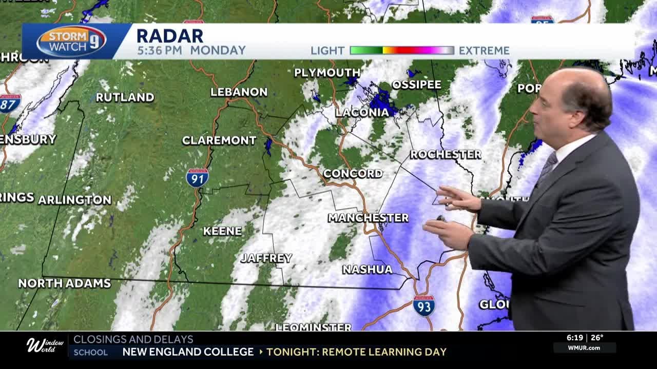 Video: Nor'easter pulls away; more light snow in forecast