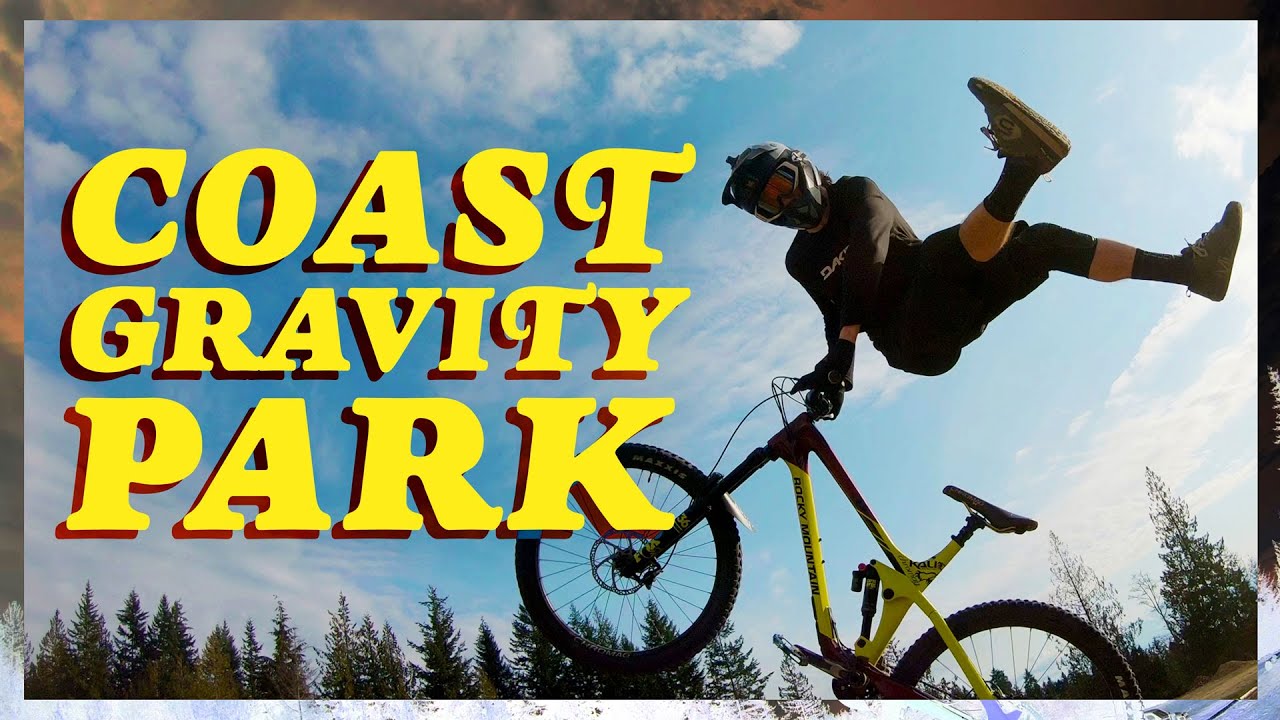 Riding Coast Gravity Bike Park with the Builders