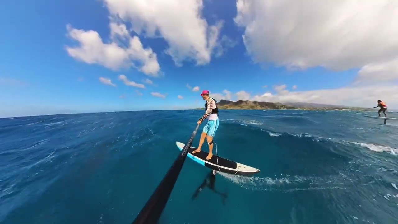 10/10 Hawaii Kai Run Downwind Foiling