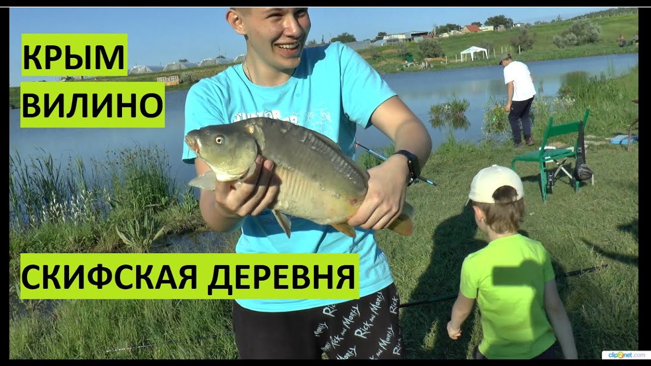 Крым. Вилино. Половите с нами карасика и карпа?