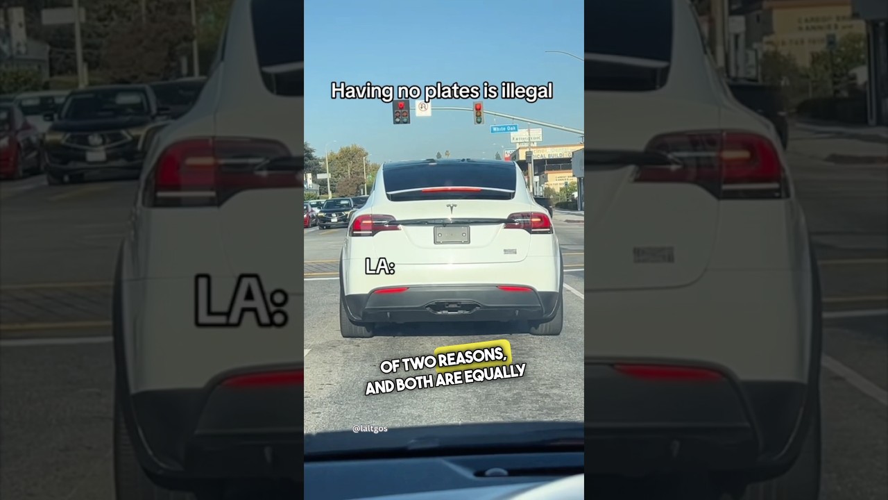 Автомобили без номерных знаков 😭