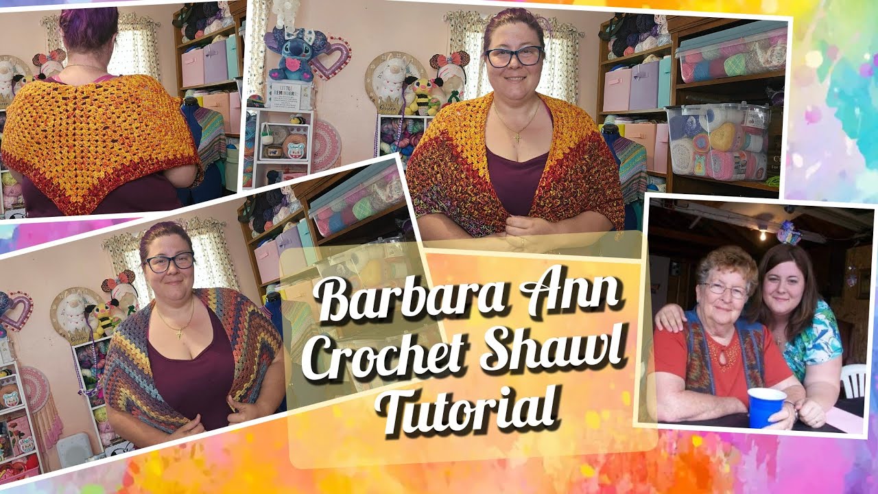 The Barbara Ann Shawl -Grandma
